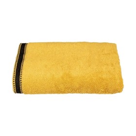 Bath towel 5five Premium Mustard Cotton 70 x 130 cm by 5five, Towels - Ref: S7909857, Price: 17,30 €, Discount: %