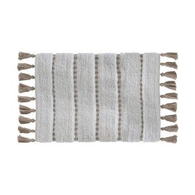 Bath rug 5five Pom pom Brown 50 x 75 cm by 5five, Bath Mats - Ref: S7909877, Price: 15,45 €, Discount: %