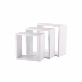 Shelves Blue White polypropylene Iron TNT (Non Woven) 35 x 35 x 102 cm (6 Units) | Tienda24 - Global Online Shop Tienda24.eu