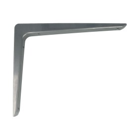 Soporte de Pared AMIG 4-7399 Gris Aluminio (25 x 20 cm) de AMIG, Soportes para estantes - Ref: S7910043, Precio: 9,30 €, Desc...