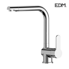 Mitigeur EDM Calella Évier Acier inoxydable Zinc Laiton de EDM, Robinets de cuisine - Réf : S7910079, Prix : 55,66 €, Remise : %