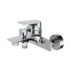 Mixer Tap EDM Cascais Bathtub Stainless steel Zinc Brass by EDM, Shower and bath taps - Ref: S7910084, Price: 39,30 €, Discou...