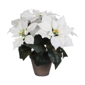 Decorative Plant White PVC (27 X 35 CM) by Mica Decorations, Artificial Plants - Ref: S7910357, Price: 22,26 €, Discount: %