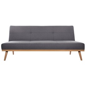 Sofa DKD Home Decor Blau Himmelsblau natürlich Holz Scandi 180 x 85 x 83 cm | Tienda24 - Global Online Shop Tienda24.eu