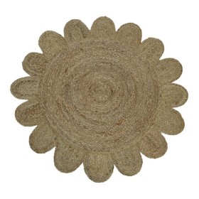 Alfombra Decoris Ø 90 cm Natural Redondo Yute de Decoris, Alfombras - Ref: S7911133, Precio: 28,97 €, Descuento: %