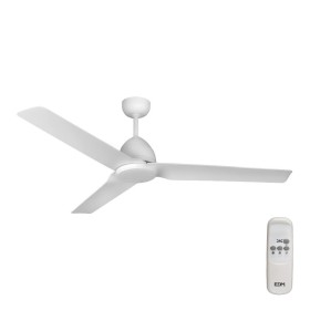 Ceiling Fan EDM 33986 Java White 60 W Ø 130 cm by EDM, Ceiling Fans - Ref: S7911246, Price: 134,26 €, Discount: %