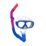 Snorkel Goggles and Tube for Children Bestway Blue Orange (1 Unit) | Tienda24 Tienda24.eu