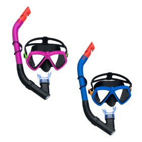 Bestway Set Snorkel Junior Anatomischer Gurt Sortierte Farbe 37-41 +7 Jahre Strand und Pool 25019 | Tienda24 Tienda24.eu