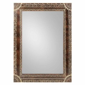 Miroir mural Alexandra House Living verre Bois MDF 1 x 57 x 42 cm de Alexandra House Living, Miroirs muraux - Réf : D1630609,...