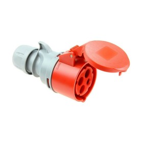 Plug-in base Solera 903152a CETAC With lid Red IP44 16 A 400 V Aerial | Tienda24 - Global Online Shop Tienda24.eu