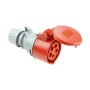 Base a innesto Solera 903154a CETAC Con coperchio Rosso IP44 32 A 400 V Aerea | Tienda24 - Global Online Shop Tienda24.eu