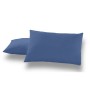 Taie d'oreiller Alexandra House Living Bleu 50 x 80 cm (2 Unités) | Tienda24 Tienda24.eu