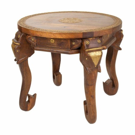 Table Basse Alexandra House Living Marron Clair Laiton Bois de manguier 52 x 40 x 52 cm | Tienda24 - Global Online Shop Tienda24.eu