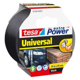 Duct tape TESA extra Power Universal 10 m x 50 mm Black (10 m x 5 cm) by TESA, Adhesive tape - Ref: S7912361, Price: 9,51 €, ...