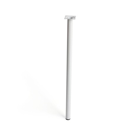 Gambe Rei 401g Cilindrica Acciaio Bianco Moderno (Ø 3 x 70 cm) | Tienda24 - Global Online Shop Tienda24.eu