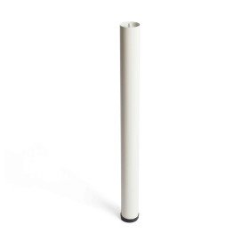 Gambe Rei 401g Cilindrica Acciaio Bianco Moderno (Ø 3 x 70 cm) | Tienda24 - Global Online Shop Tienda24.eu