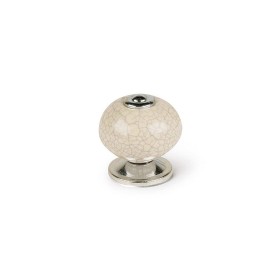 Doorknob Rei White Metal Porcelain Ø 40 x 36 mm 4 Pieces by Rei, Knobs - Ref: S7912583, Price: 14,74 €, Discount: %