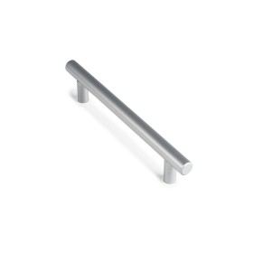 Handle Rei 153 nickel Satin finish Silver Metal 4 Units (11,1 x 0,9 x 2,6 cm) | Tienda24 - Global Online Shop Tienda24.eu