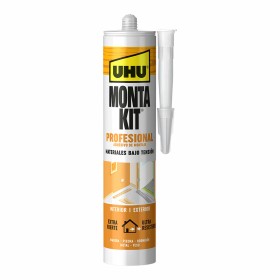 Scellant/Adhésif UHU 6310640 Montakit Professionnel Blanc 350 g de UHU, Enduits - Réf : S7912691, Prix : 8,86 €, Remise : %