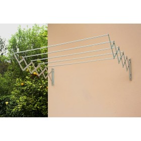 Retractable Clothes Line Aluminium 120 x 70 x 23 cm | Tienda24 - Global Online Shop Tienda24.eu