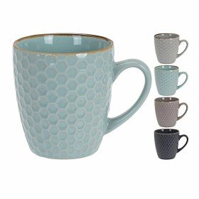 Cup Excellent Houseware Stoneware 200 ml Geometric 4 Pieces by Excellent Houseware, Cups - Ref: S7913180, Price: 11,98 €, Dis...