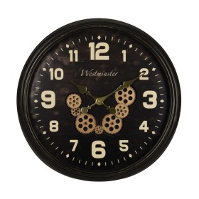 Horloge Murale Engrenage Grande taille industriel (Ø 60 cm) de BigBuy Home, Pendules murales - Réf : S7913183, Prix : 72,68 €...