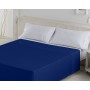 Top sheet Alexandra House Living Blue Navy Blue 280 x 270 cm | Tienda24 Tienda24.eu