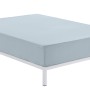 Lençol de baixo Alexandra House Living Azul Celeste 90 x 190/200 cm | Tienda24 Tienda24.eu