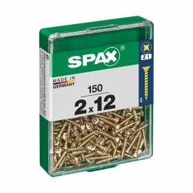 Boîte à vis SPAX 4081020200122 Vis à bois Tête plate (2 x 12 mm) (2,0 x 12 mm) de SPAX, Vis - Réf : S7913847, Prix : 5,49 €, ...