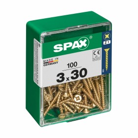 Scatola a viti SPAX Vite per legno Testa piatta (3,0 x 30 mm) di SPAX, Viti - Rif: S7913862, Prezzo: 5,80 €, Sconto: %