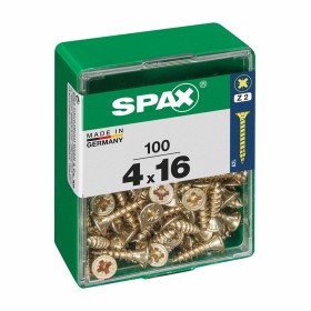 Boîte à vis SPAX Vis à bois Tête plate (4 x 16 mm) (4,0 x 16 mm) de SPAX, Vis - Réf : S7913883, Prix : 5,67 €, Remise : %