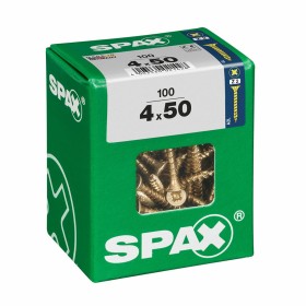 Box of screws SPAX Wood screw Flat head (4 x 50 mm) (4,0 x 50 mm) by SPAX, Screws - Ref: S7913899, Price: 8,37 €, Discount: %