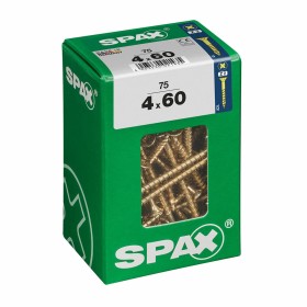 Caixa de parafusos SPAX Parafuso de madeira Cabeça plana (4 x 60 mm) (4,0 x 60 mm) de SPAX, Parafusos - Ref: S7913901, Preço:...