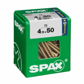 Box of screws SPAX Wood screw Flat head (4,5 x 50 mm) by SPAX, Screws - Ref: S7913915, Price: 7,67 €, Discount: %