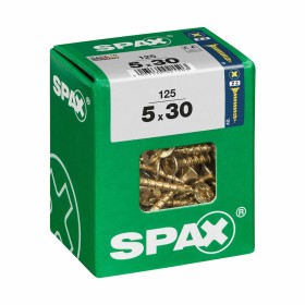 Caja de tornillos SPAX Tornillo de madera Cabeza plana (5 x 30 mm) (5,0 x 30 mm) de SPAX, Tornillos - Ref: S7913926, Precio: ...