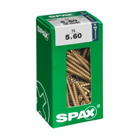 Boîte à vis SPAX Vis à bois Tête plate (5 x 60 mm) (5,0 x 60 mm) de SPAX, Vis - Réf : S7913937, Prix : 9,80 €, Remise : %