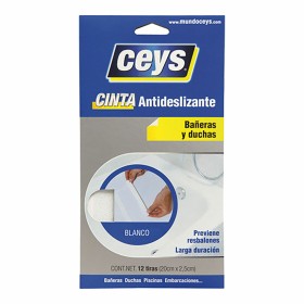 Ruban adhésif Ceys Blanc de Ceys, Rubans adhésifs - Réf : S7914127, Prix : 14,36 €, Remise : %