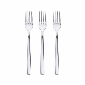 Gabel-Set grün Rosa Silberfarben Edelstahl Kunststoff 18,7 cm (12 Stück) | Tienda24 - Global Online Shop Tienda24.eu