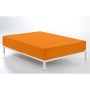 Spannbetttuch Alexandra House Living Orange 160 x 200 cm | Tienda24 Tienda24.eu