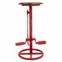 Banqueta Alexandra House Living Vermelho Madeira Ferro 40 x 73 x 40 cm Pedais de Alexandra House Living, Cadeiras e sofás - R...