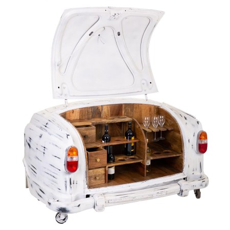 Mobile bar Alexandra House Living Bianco 82 x 85 x 155 cm di Alexandra House Living, Mobili da bar - Rif: D1630658, Prezzo: 8...