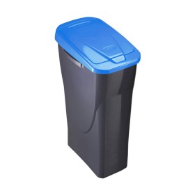 Rubbish bin Black/Blue polypropylene (15 L) by Mondex, Wastebaskets - Ref: S7914508, Price: 11,89 €, Discount: %