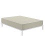 Fitted bottom sheet Alexandra House Living Beige 180 x 190/200 cm | Tienda24 Tienda24.eu