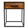 Nightstand Alexandra House Living Brown Black 61 x 57 x 61 cm | Tienda24 - Global Online Shop Tienda24.eu