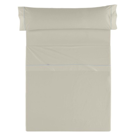 Jeu de draps Alexandra House Living Beige Gran lit 2 persones 3 Pièces | Tienda24 Tienda24.eu