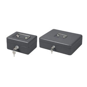 Safe-deposit box Micel CFC09 M13402 Black Steel 30 x 24 x 9 cm | Tienda24 - Global Online Shop Tienda24.eu