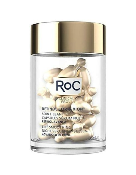 Sérum Facial Roc Line Smoothing Retinol Noche 30 Cápsulas | Tienda24 Tienda24.eu