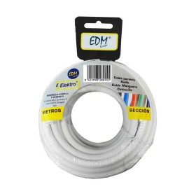 Cable EDM 2 x 1,5 mm White 5 m | Tienda24 - Global Online Shop Tienda24.eu