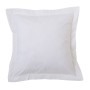 Housse de coussin Alexandra House Living Blanc 55 x 55 + 5 cm | Tienda24 Tienda24.eu