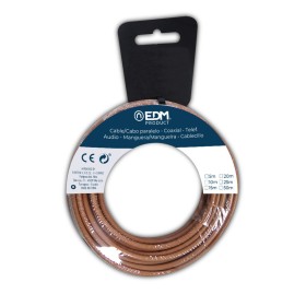 Câble d'Interface Parallèle EDM 28602 Marron 25 m Ø 6 mm de EDM, Câbles parallèles - Réf : S7915355, Prix : 40,97 €, Remise : %